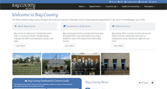 Desktop Screenshot of baycounty-mi.gov